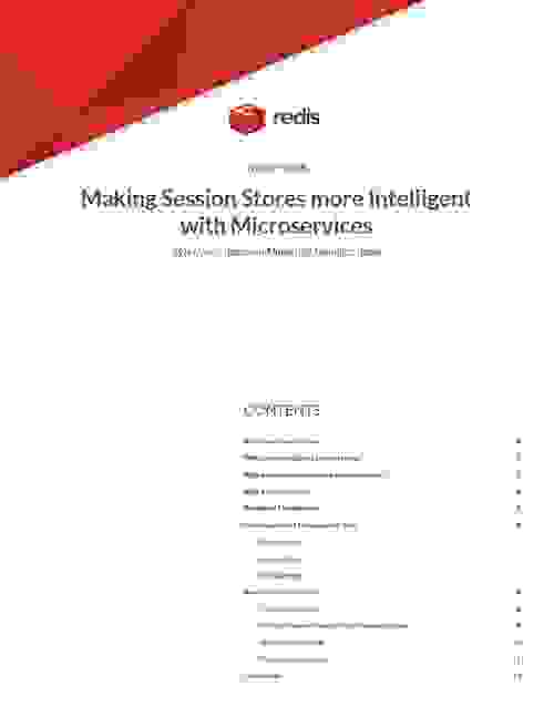 Making Session Stores more Intelligent with Microservices