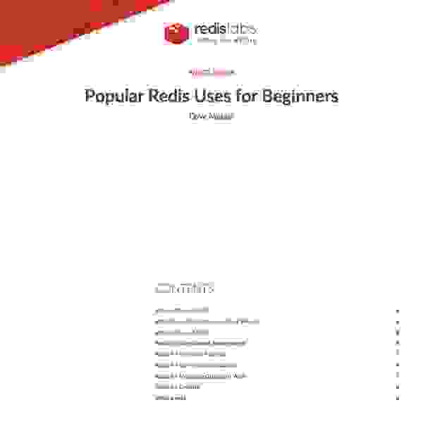 A Beginner’s Guide to Popular Redis Use Cases