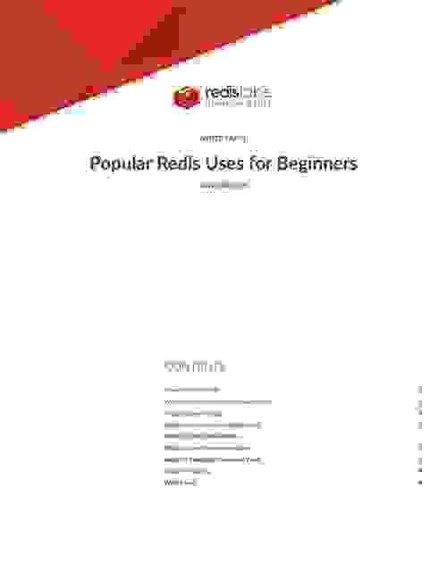 Popular Redis Uses for Beginners