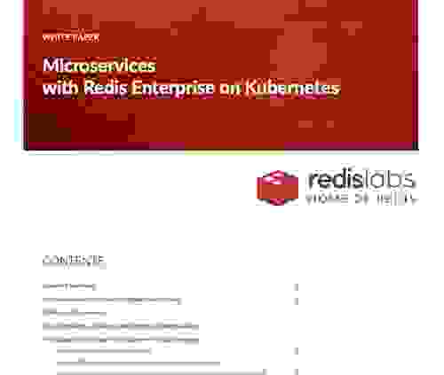 Microservices with Redis Enterprise on Kubernetes
