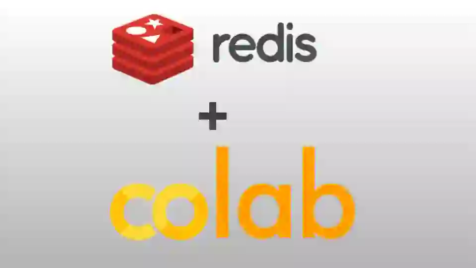 An image with Redis and Colab logos