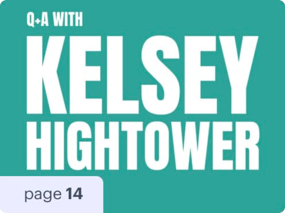 Q&A With Kelsey Hightower