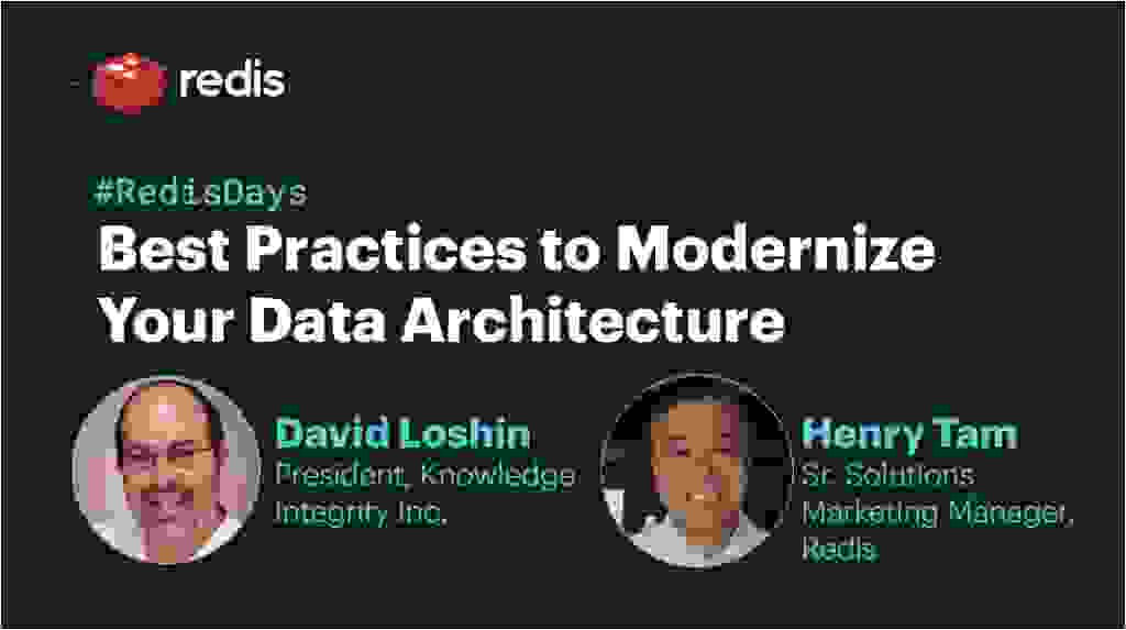 Best Practices to Modernize Your Data Architecture