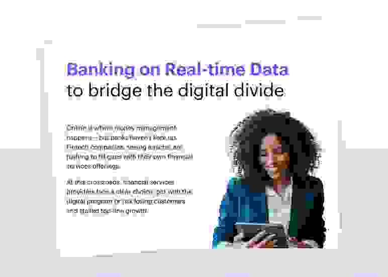 Redis | Banking on Real-Time Data to Bridge the Digital Divide