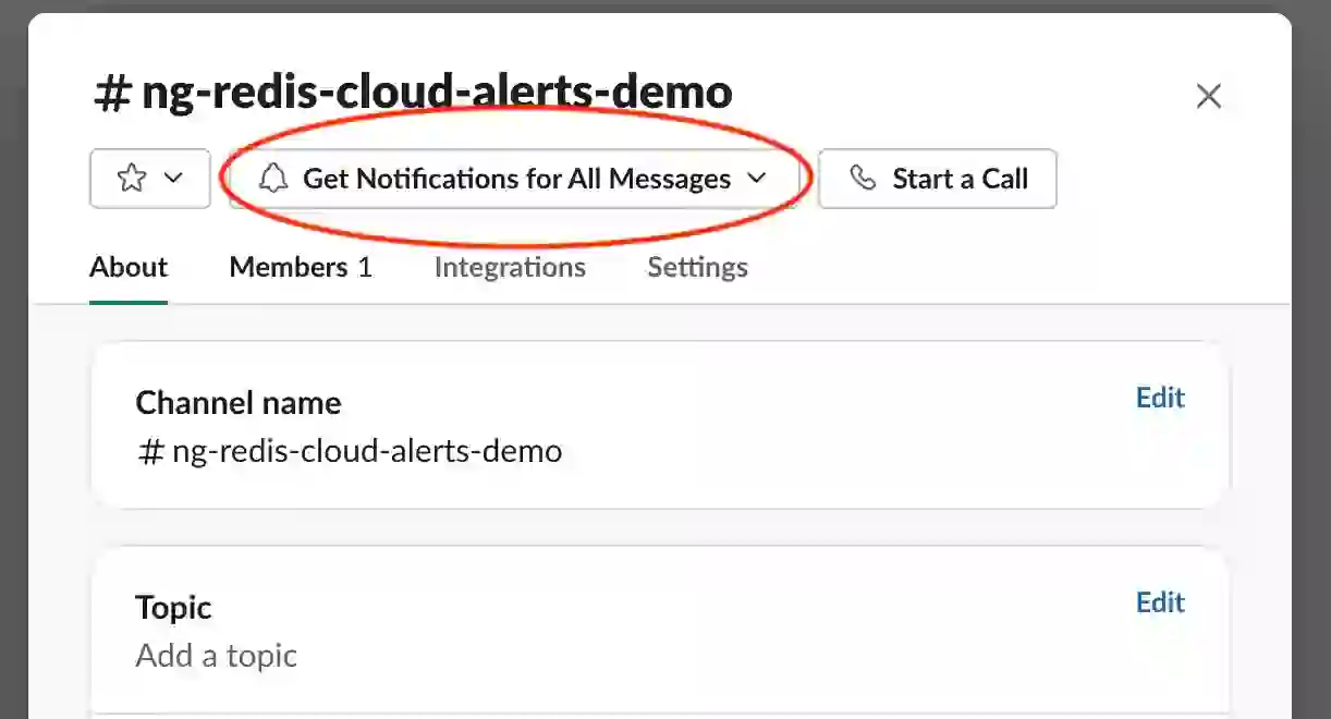 How To Receive Redis Cloud Alerts Via Slack