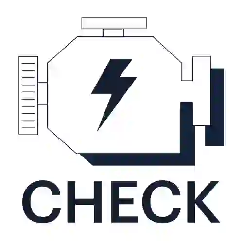 check engine icon in midnight blue