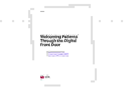 Redis White Paper | Welcoming Patients Through the Digital Front Door
