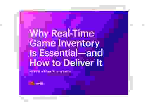 Redis E-Book | Why Real-Time Game Inventory Is Essential and How To Deliver It