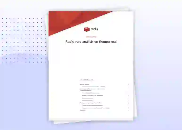 Redis White Paper | Redis para análisis en tiempo real