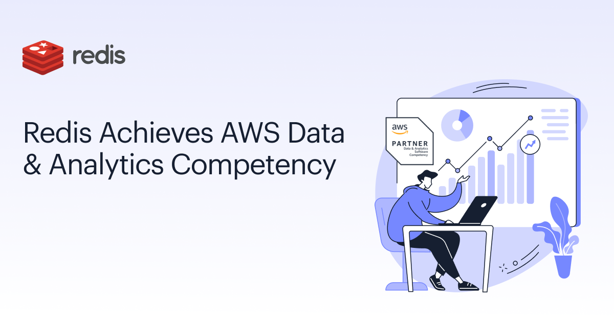 Redis Achieves AWS Data and Analytics Competency